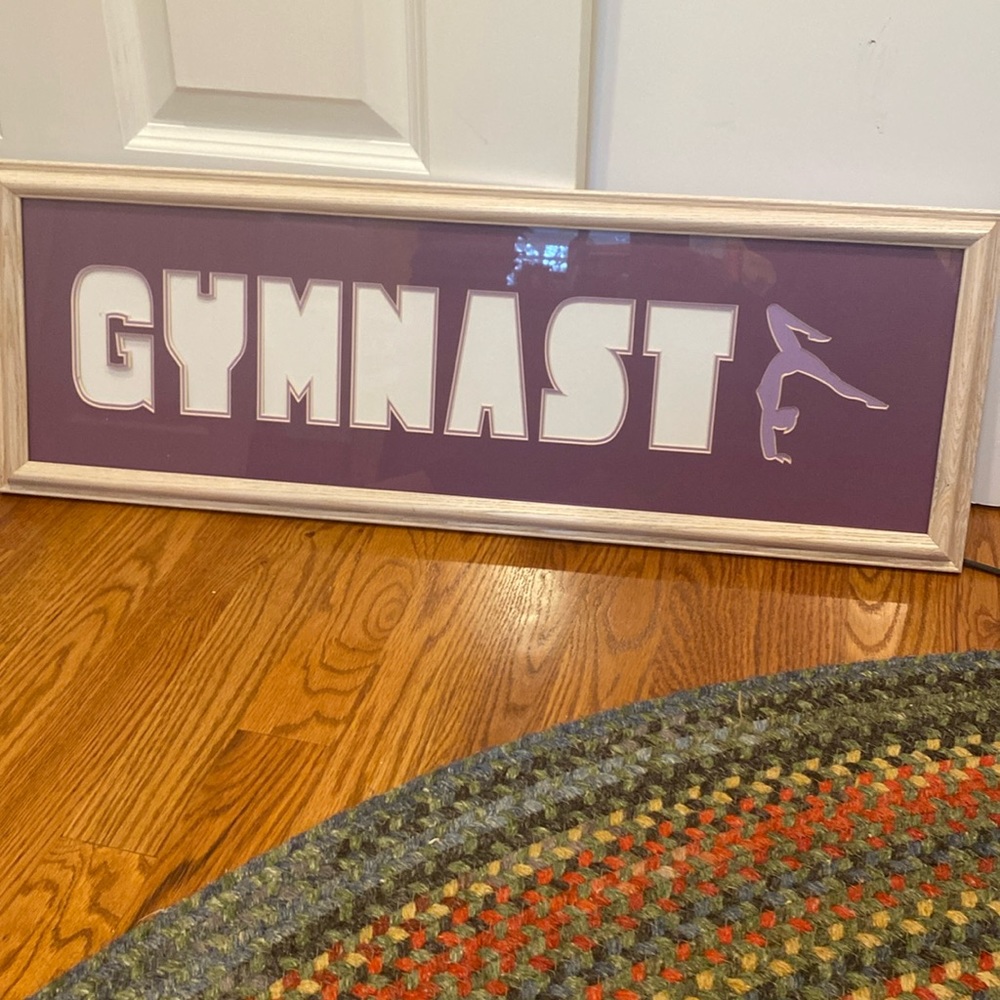 gymnast collage frame